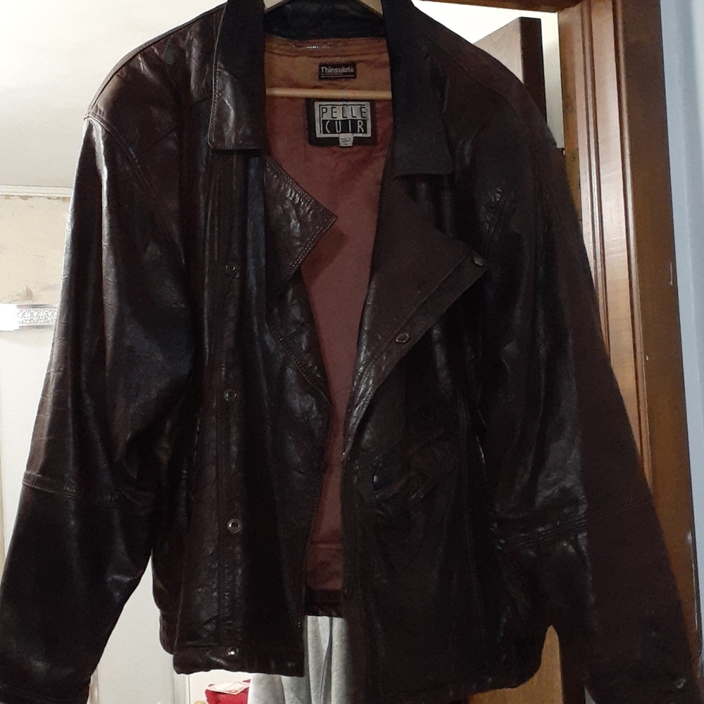 Leather jacket